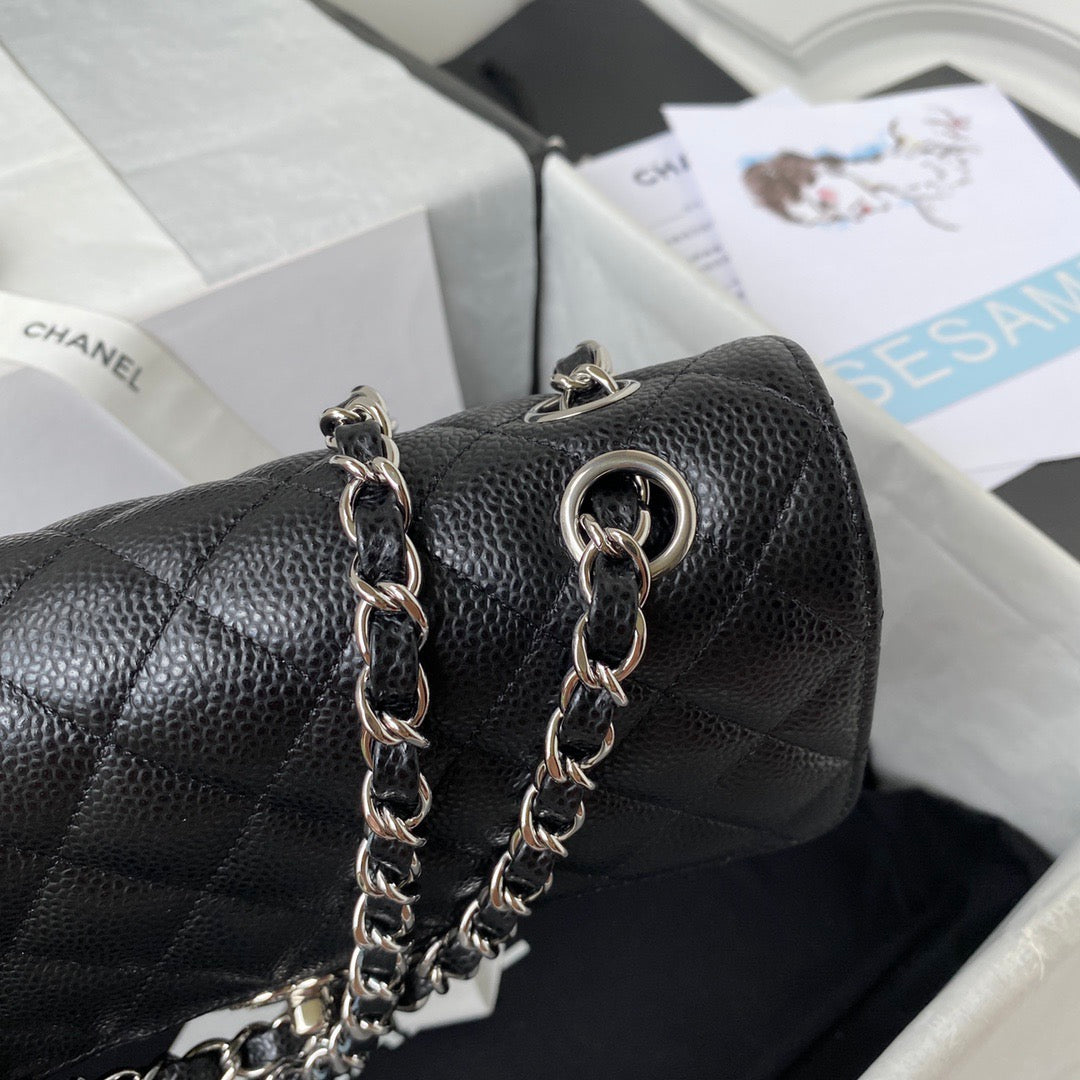 Classic Quilted Chain Flap Bag