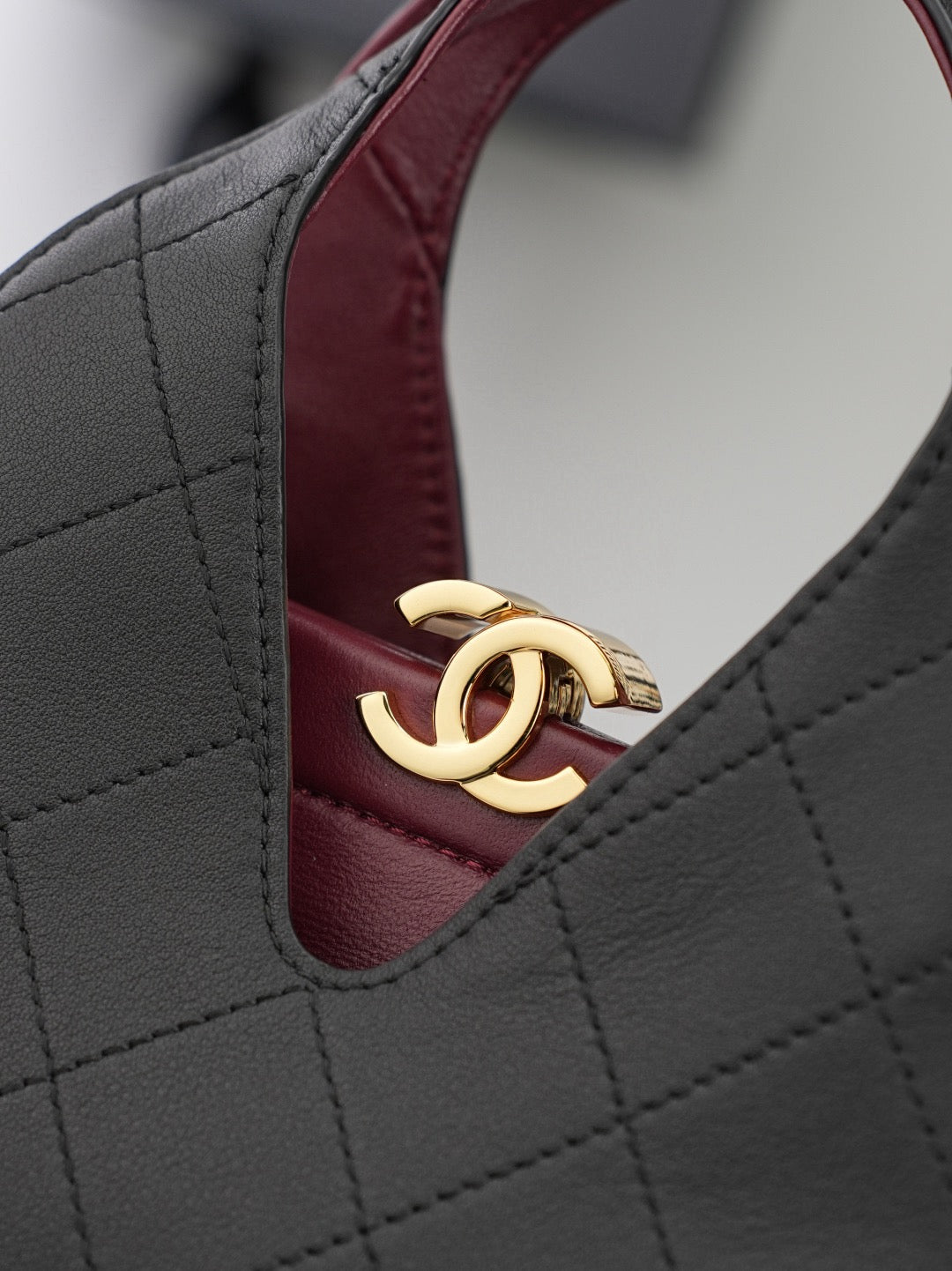 Quilted Mini Top-Handle Bag